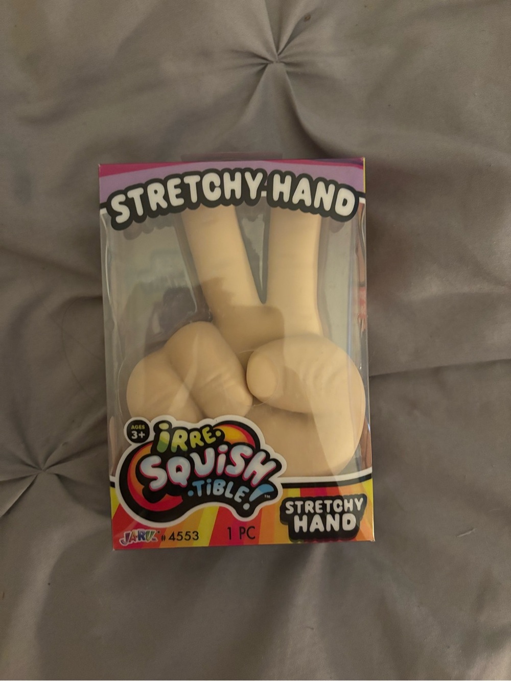 Stretchy Hand Toy - Beige